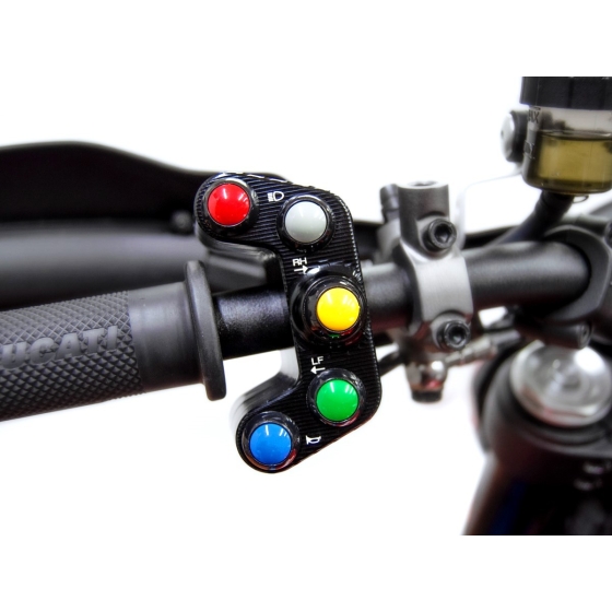 7 BUTTONS HANDLEBAR STREETSWITCHED DUCABIKE DUCATI HYPERMOTARD 950