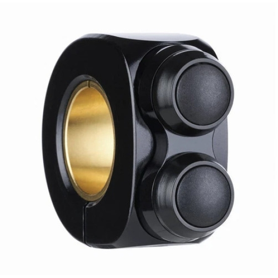 Công tắc Motogadget on/off basic 2 nút black inlay 4004010