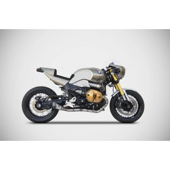 Pô Zard BMW R NineT - Full Kit 2>1>2 Titanium