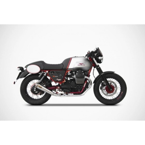 Pô Zard MOTO GUZZI V7 II Racer - Slip On N.2 Silencers