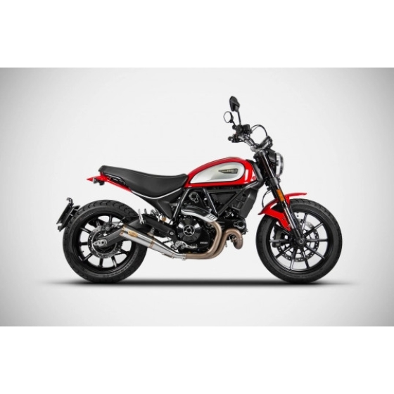 Pô Zard DUCATI SCRAMBLER 800 - Slip On Zuma Silencer phiên bản Stain Steel