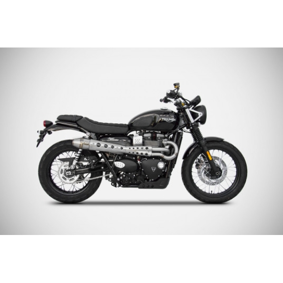 Pô Zard Triumph Street Scrambler 2017/19 - Full Kit 2>1