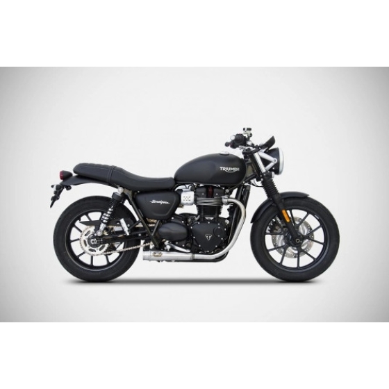 Pô Zard Triumph Street Twin - Slip On N.2 Silencers