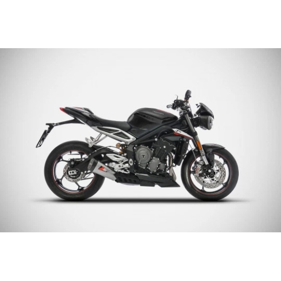 Pô Zard Triumph Street Triple 765 2017/19 - Slip On Silencer Short