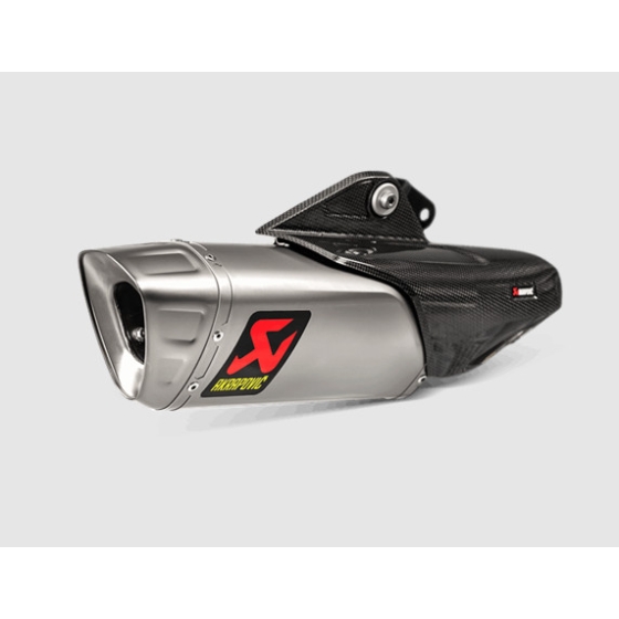 Pô Slip-on Akrapovic R1 [15-20] [Titanium]