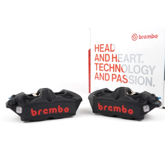 Heo thắng Brembo M4 100mm Đen