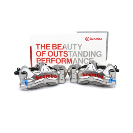 Heo thắng Brembo Moto2 P4 34/38 Nickel 108mm (1 Bên)
