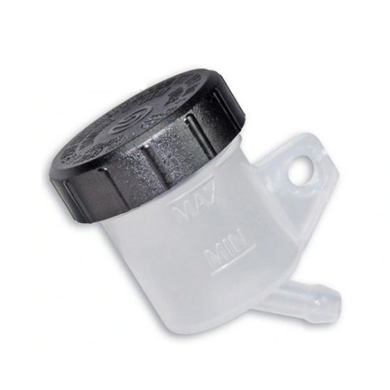 Bình đựng dầu thắng Brembo nhỏ màu trắng ống dẫn dầu nghiêng