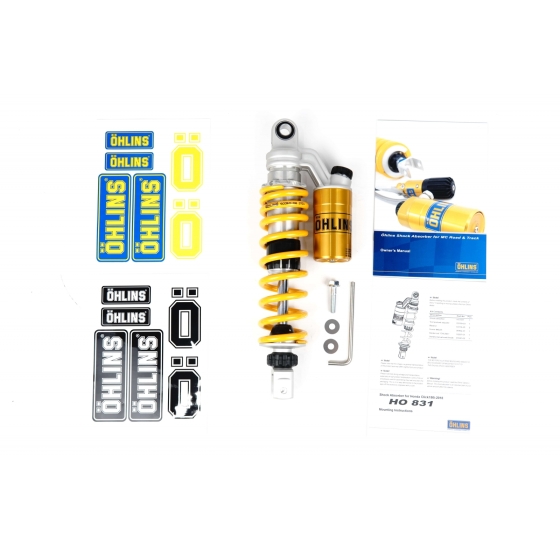 Phuộc sau Ohlins Honda Click/Vario 150 Bình Dầu Trên