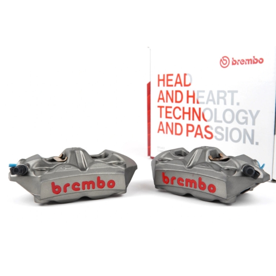 Heo thắng Brembo M4 100mm Xám
