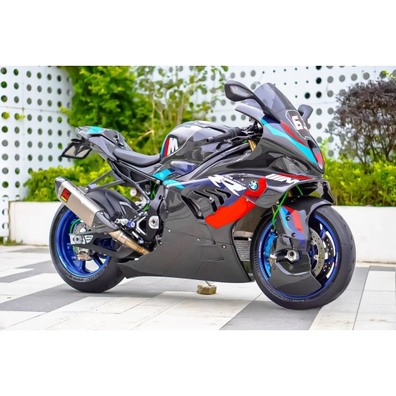 Dàn Áo Carbon mẫu BMW M1000rr 2024 Race  ráp cho BMW S1000rr 2019-2024