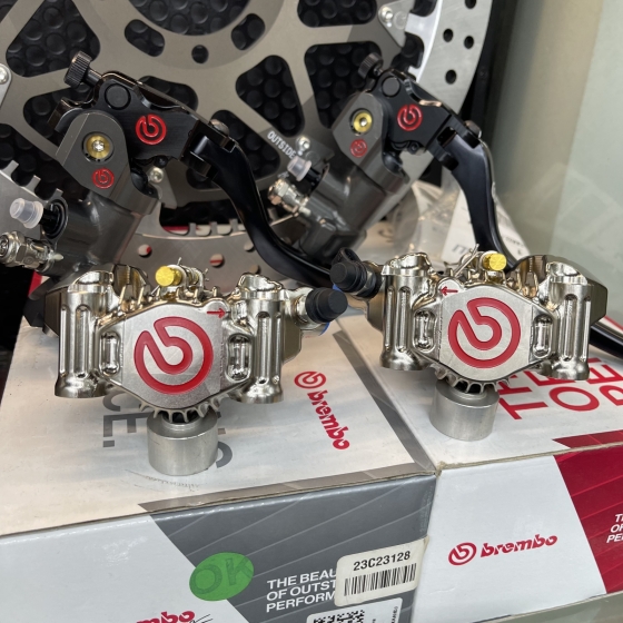 Heo Brembo Moto3 Nickel chính hãng brembo từ Giải đua Moto3 hàng new 100% 